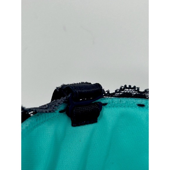 La Senza "The Show Off" Sexy Green Push Up Bra 36B with Removable Straps - Picture 7 of 8